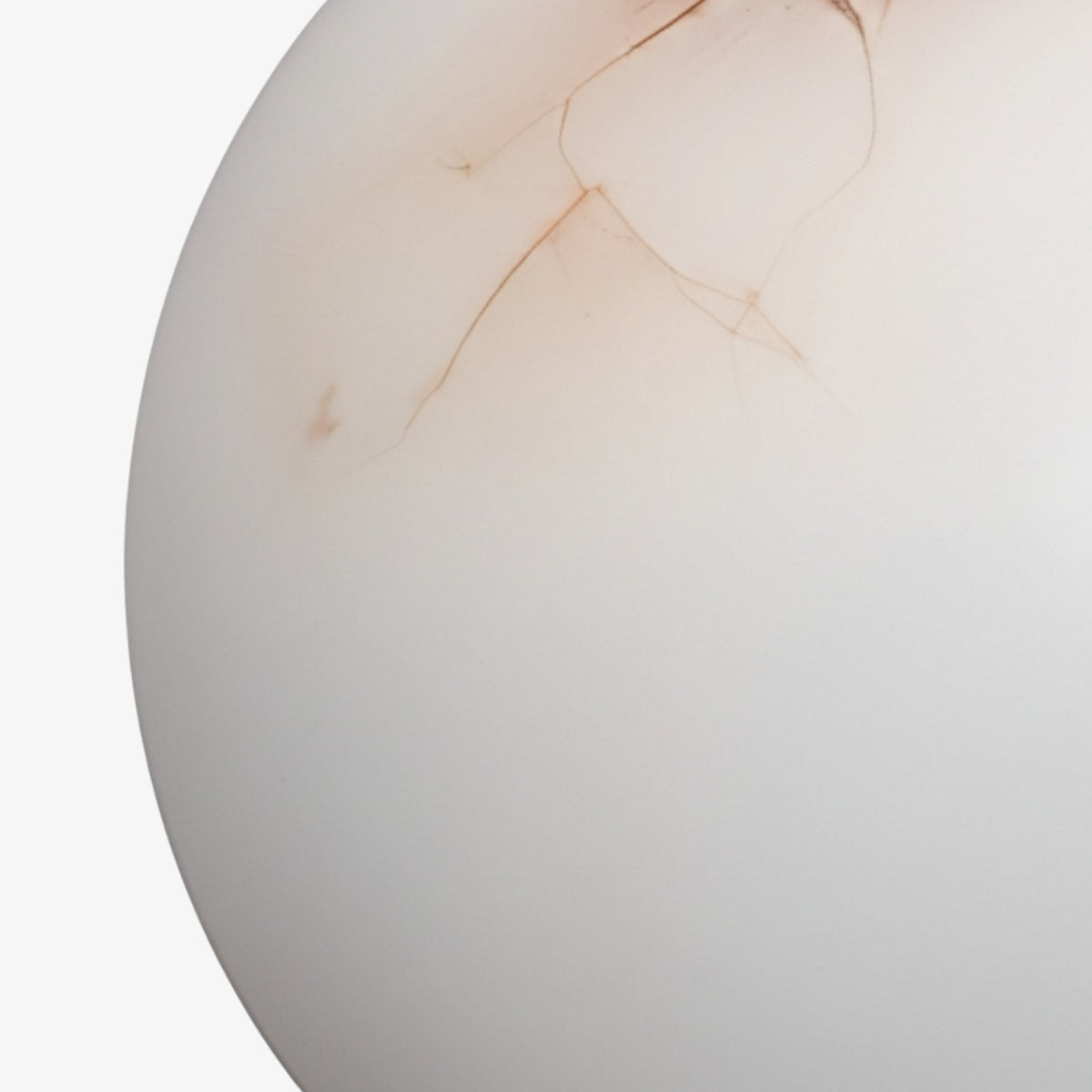 OrbisMuse Elegant Natural Stone Globe Wall Sconce - Minimalist Light for Hallways | Souliia
