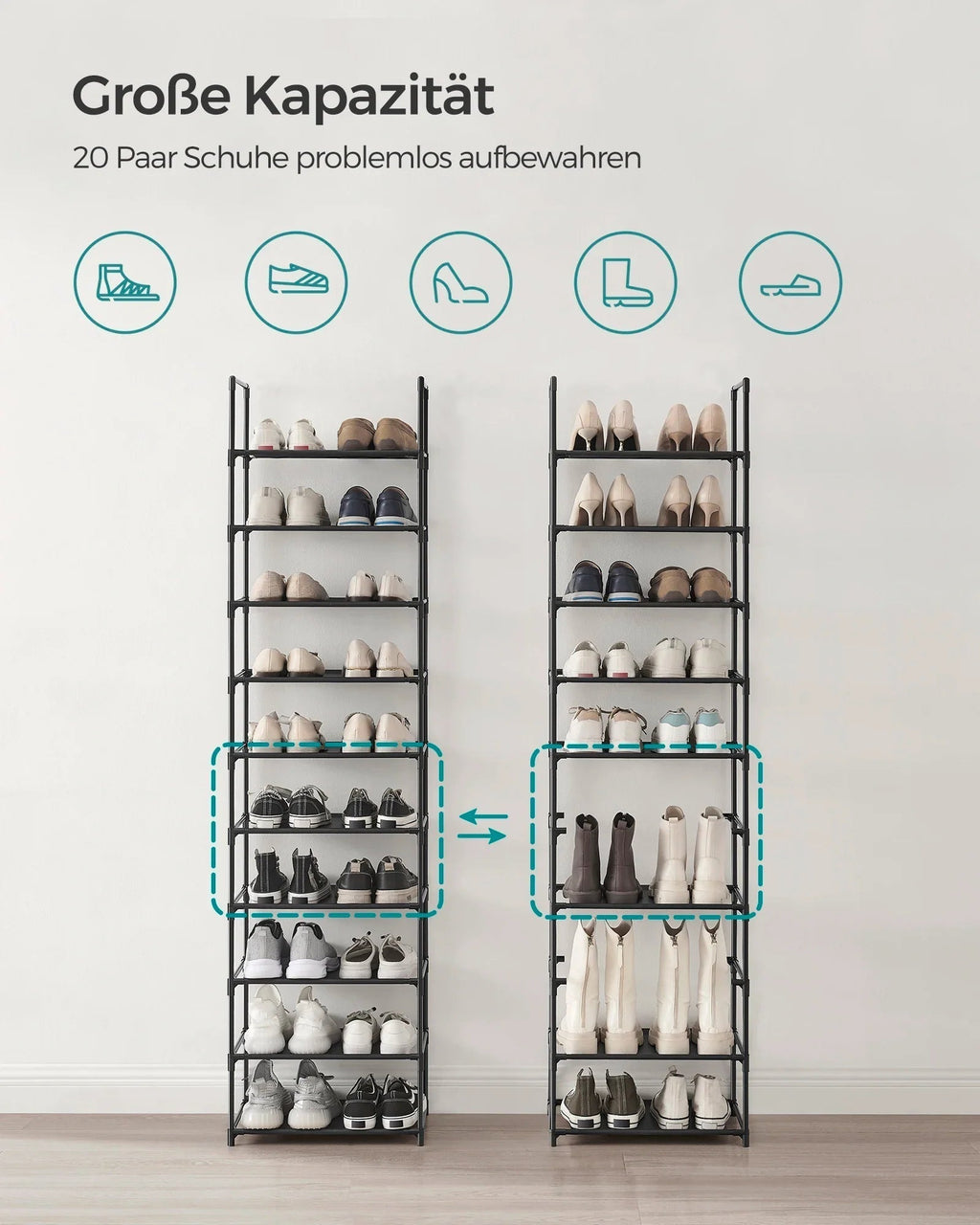 Shoe Rack Organizer – Transform Your Home into a Stylish Space - Souliia