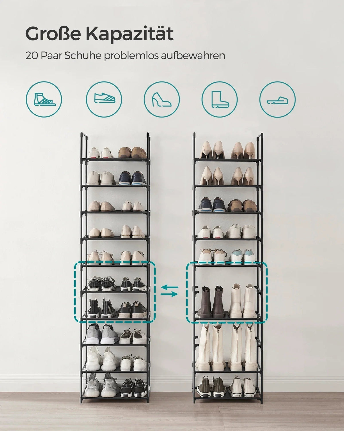 Shoe Rack Organizer – Transform Your Home into a Stylish Space - Souliia