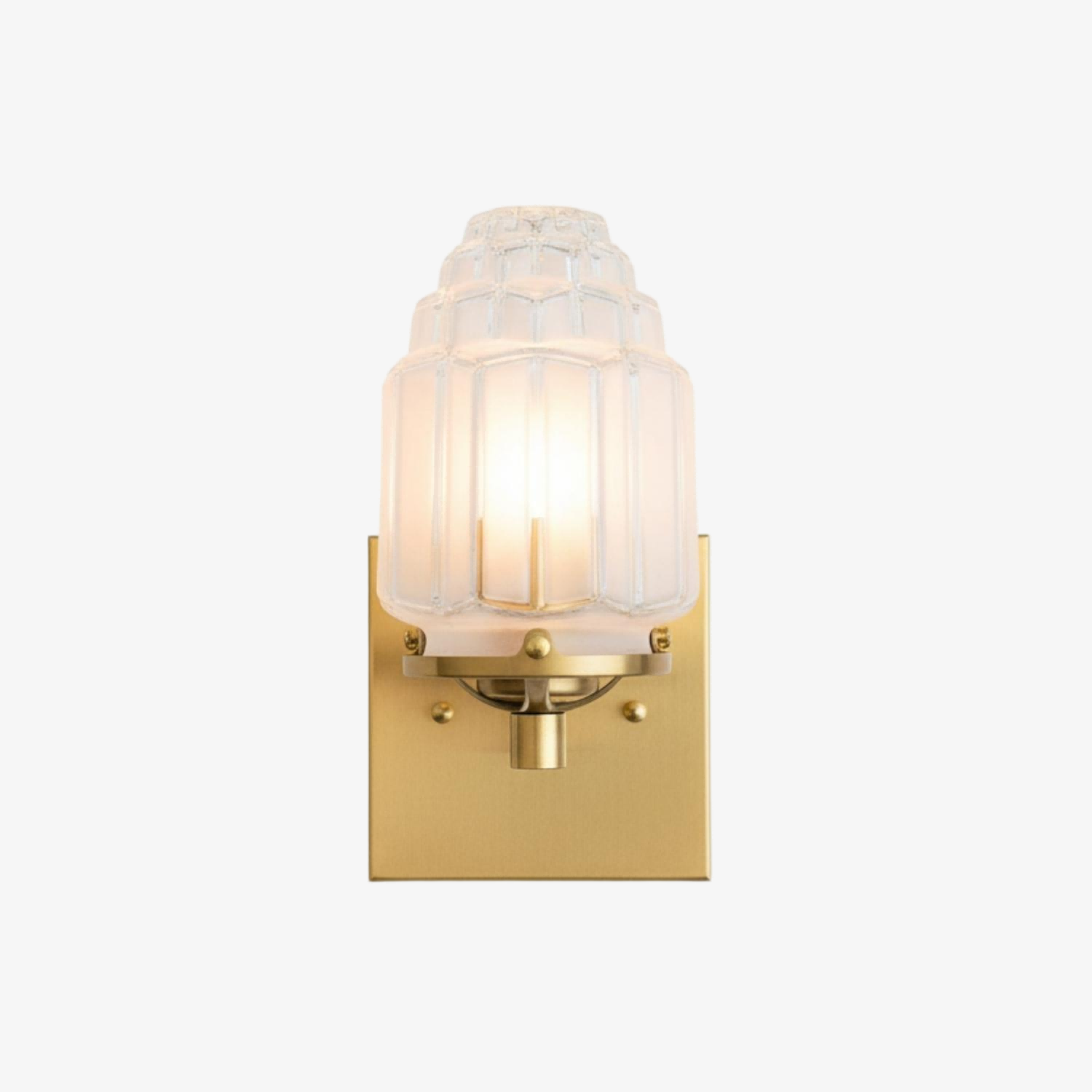 Tierlux Glass Globe Wall Sconce – Metal & Glass Lamp for Living Room or Bathroom | Souliia