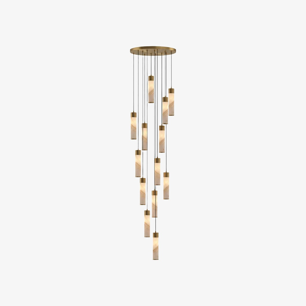 Solaryx minimalistische zylindrische Pendelleuchte – Moderne Lampe für Küche oder Esszimmer | Souliia