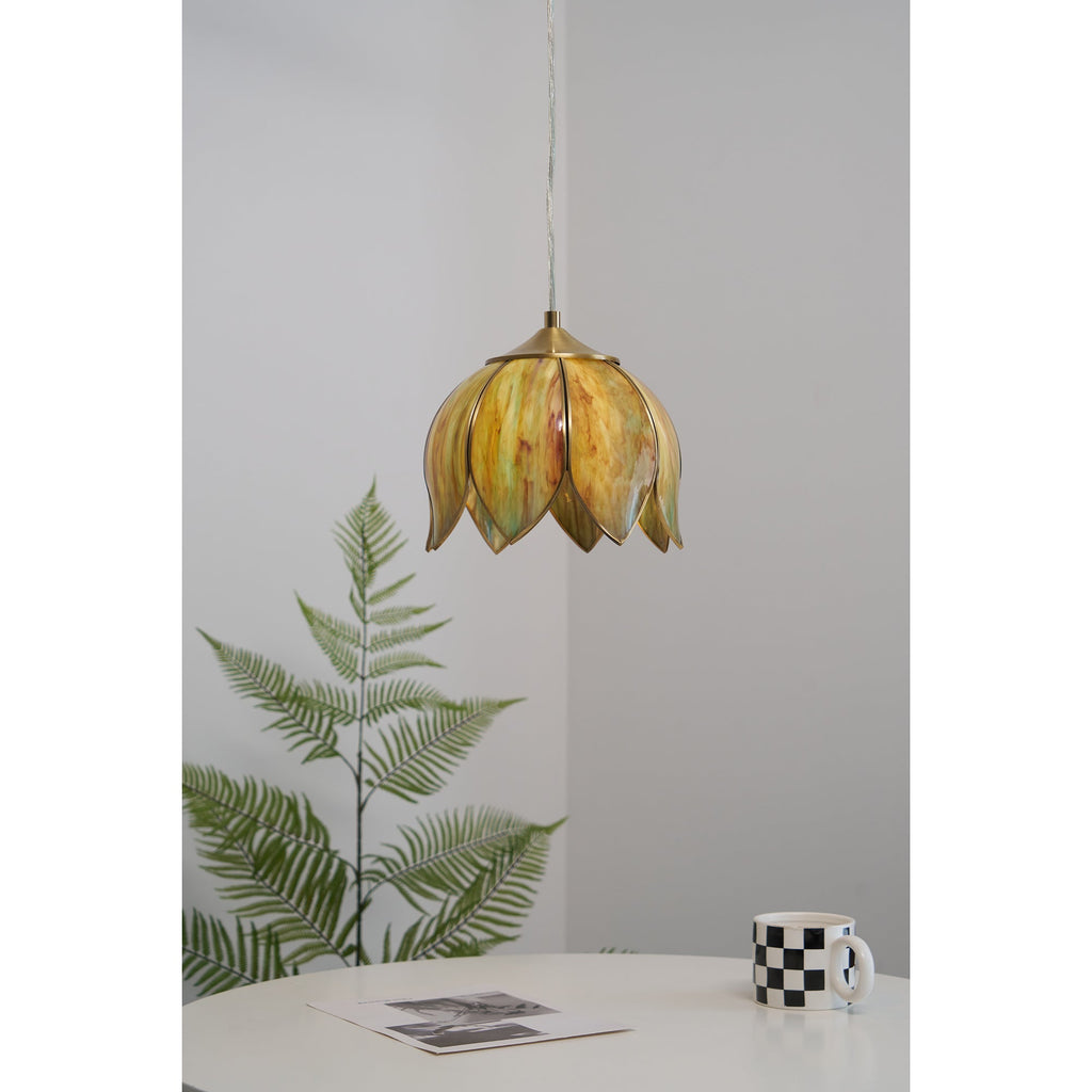 Retro Lotus Pendant Lamp | Souliia