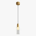 Ribbed Glass Mini LED Pendant Light | Souliia