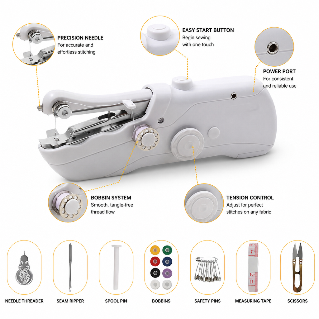 SewSwift — Unleash Your Creativity Anywhere with Effortless, Precise Stitching - Souliia