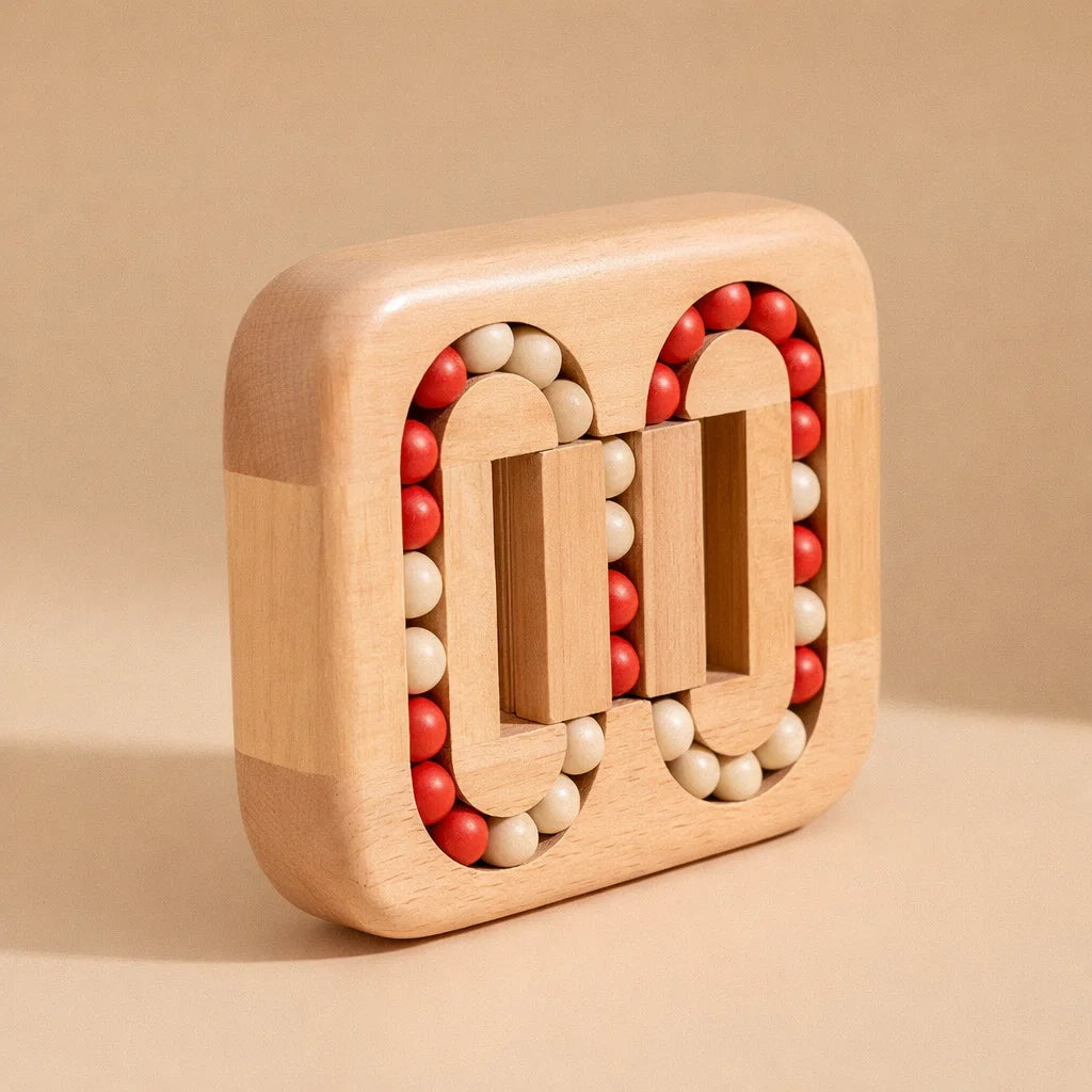 Jeu de puzzle rotatif en bois - Souliia