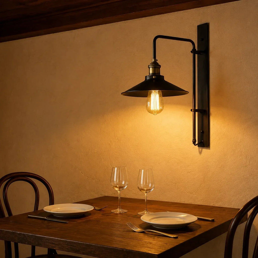Solenvo Dark Bronze Outdoor Wall Lamp | Souliia