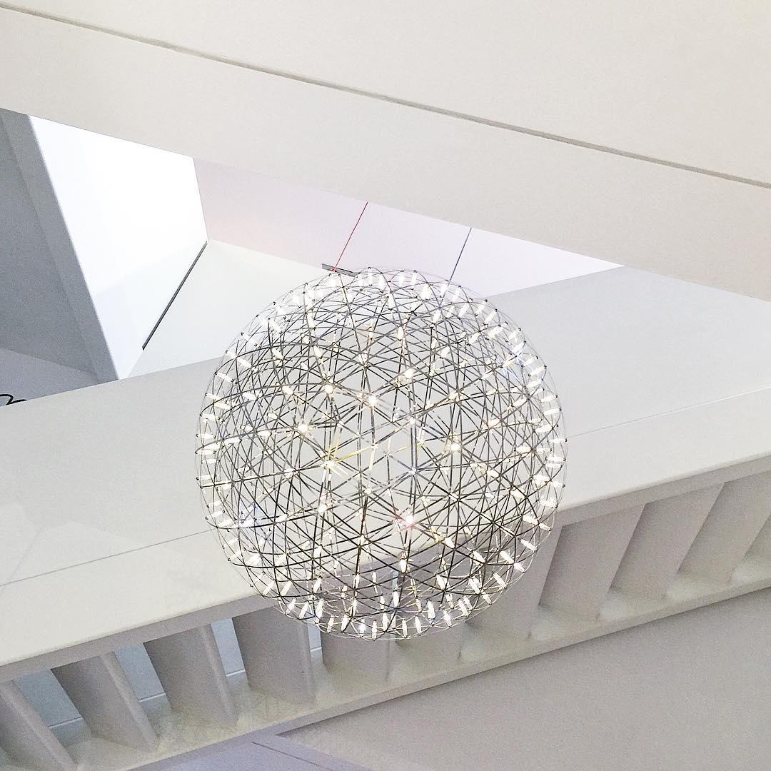 Silver Spark Ball Pendant Light | Souliia
