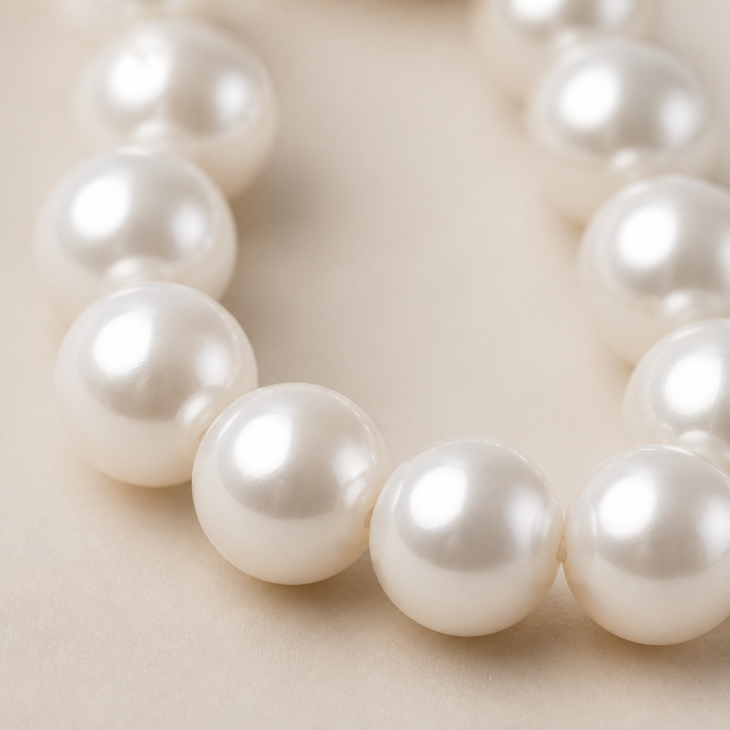 Valoré – Collier de perles graduées superposées avec fermoir réglable en acier inoxydable - Souliia