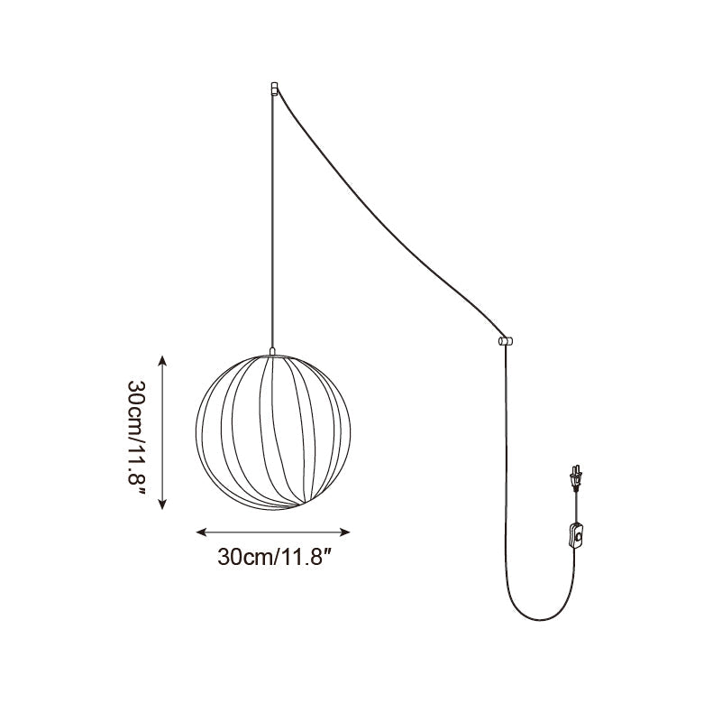 Solstice Plug In Pendant Lamp | Souliia