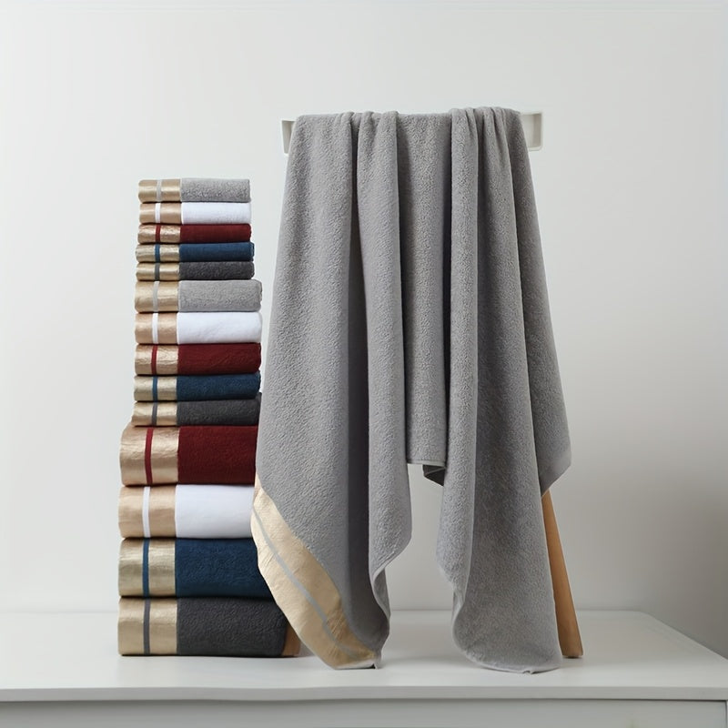 Goldenweave 5-Piece Plush 100% Cotton Towel Set