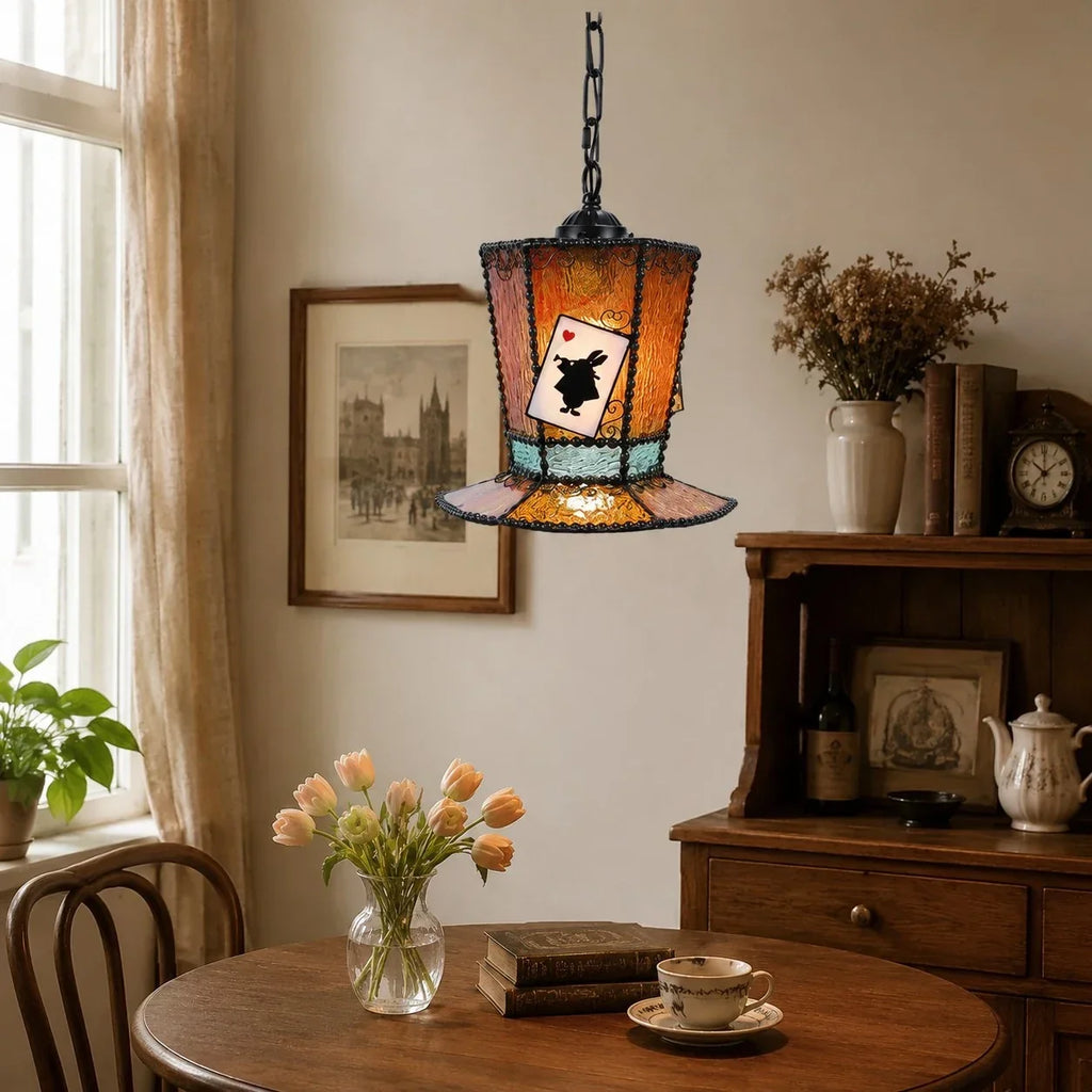 Storybook Stained Glass Pendant Light | Souliia