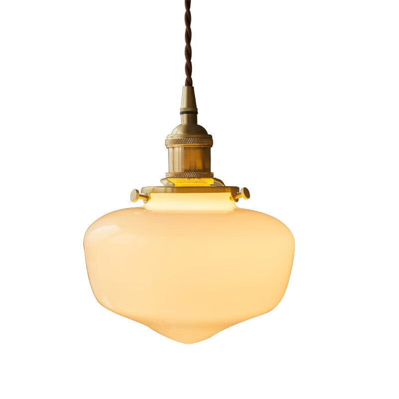 Radiant Lantern Retro Glass Pendant Light | Souliia