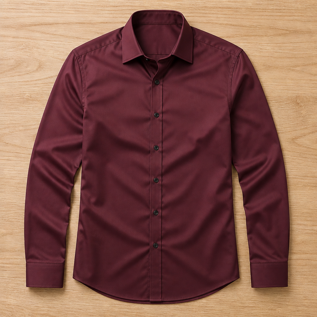 VeroLine Men’s Long Sleeve Shirt — Dress Sharp, Feel Cool, Own Every Moment - Souliia