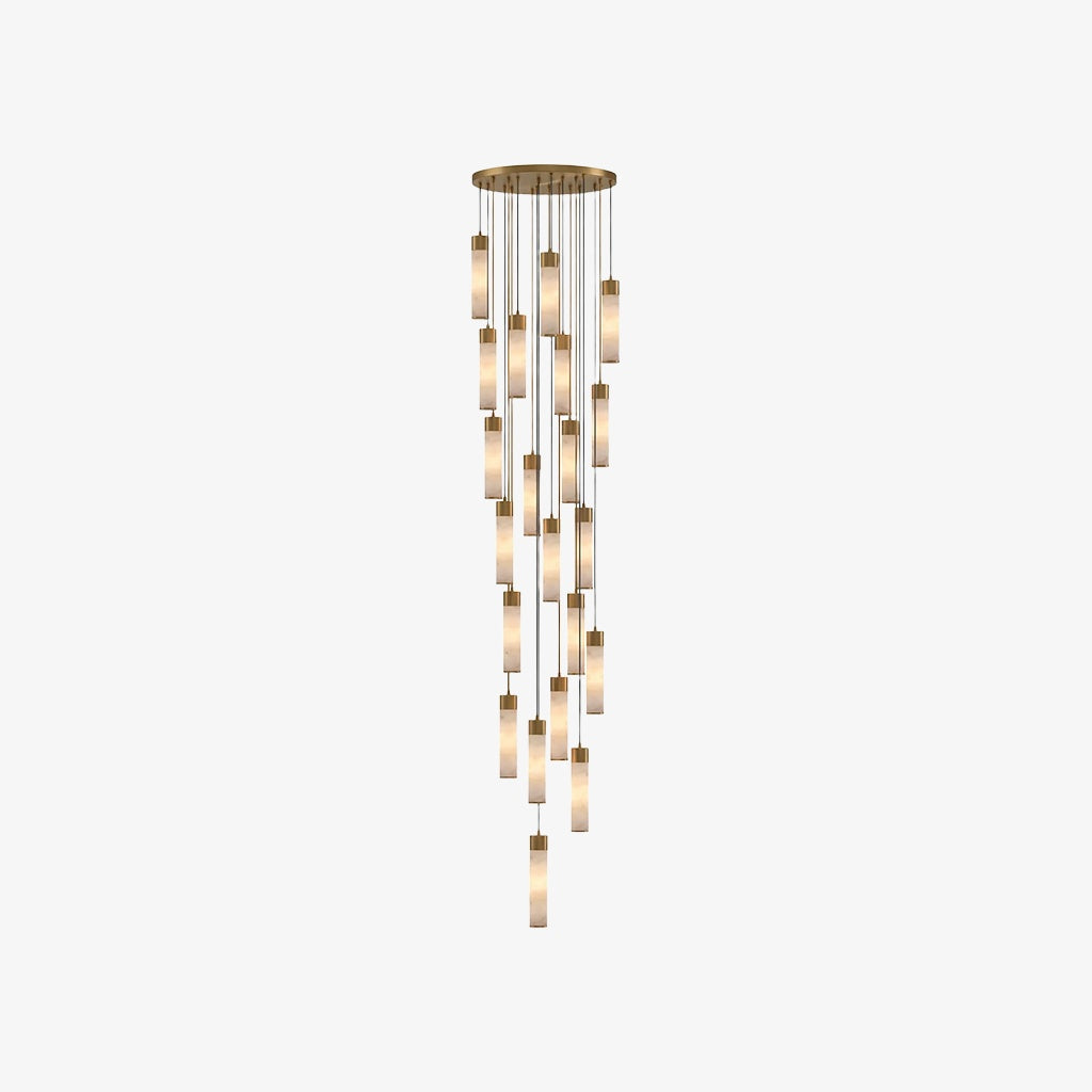 Solaryx minimalistische zylindrische Pendelleuchte – Moderne Lampe für Küche oder Esszimmer | Souliia