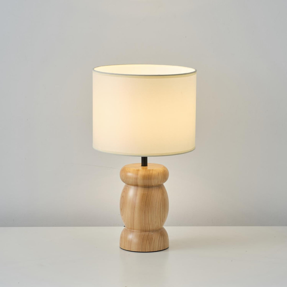 Pebble Wood Table Lamp | Souliia