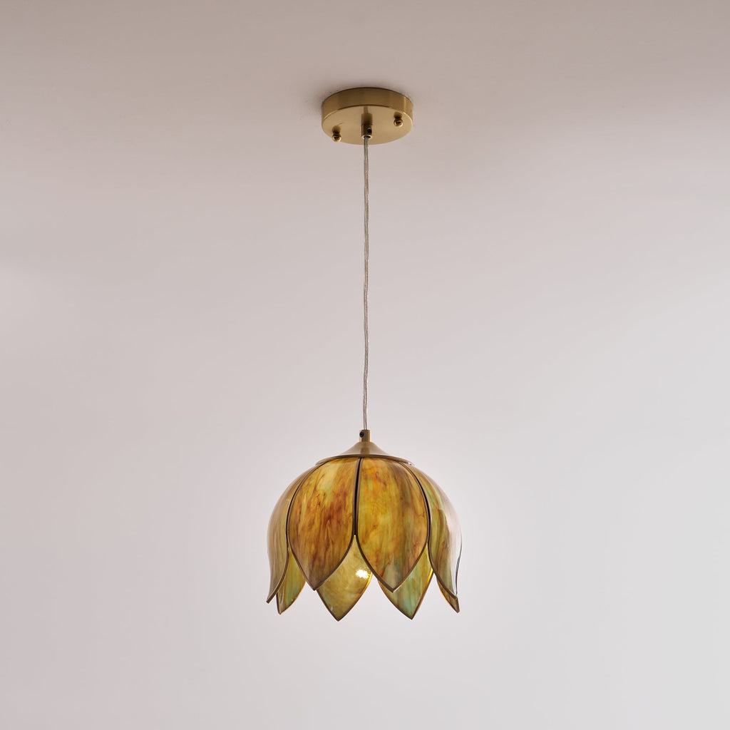 Retro Lotus Pendant Lamp | Souliia