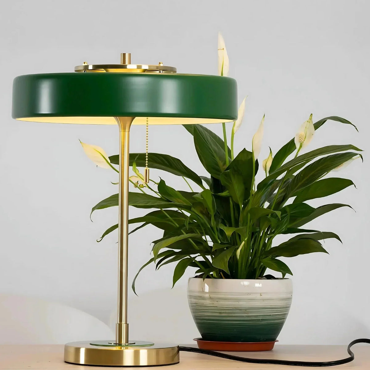 Radiant Tower of Light Minimalist Metal Table Lamp | Souliia