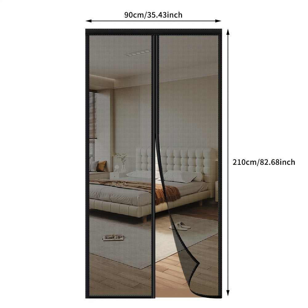 Magnamesh Magnetic Mosquito Screen Curtain — Breathable Mesh, Automatic Closure