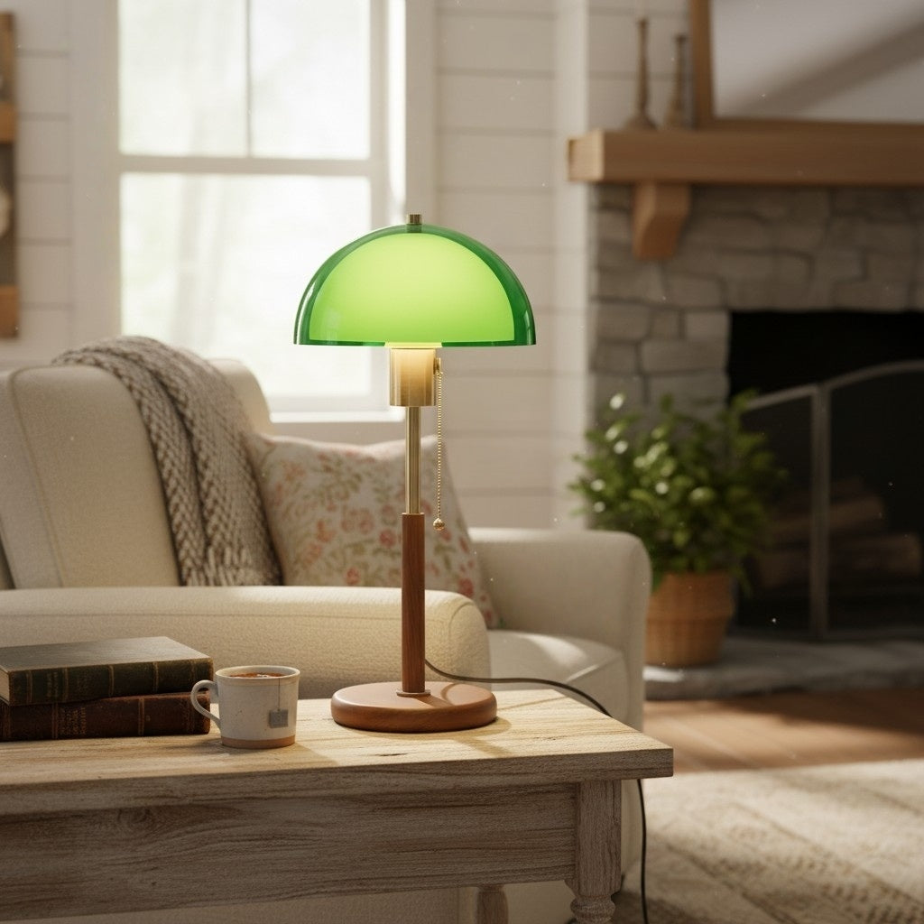 Sunset Afterglow Moderne Akzent-Tischlampe - Retro-Stil Lampe für Schlafzimmer oder Büro | Souliia