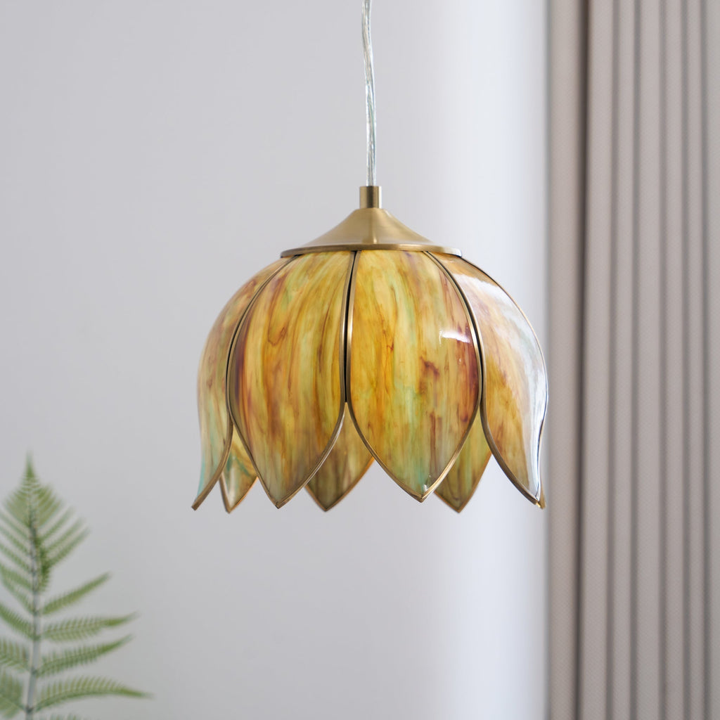 Retro Lotus Pendant Lamp | Souliia