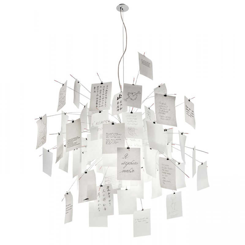 Renée Creative Picture Pendant Light Art Deco Bedroom Living Room | Souliia