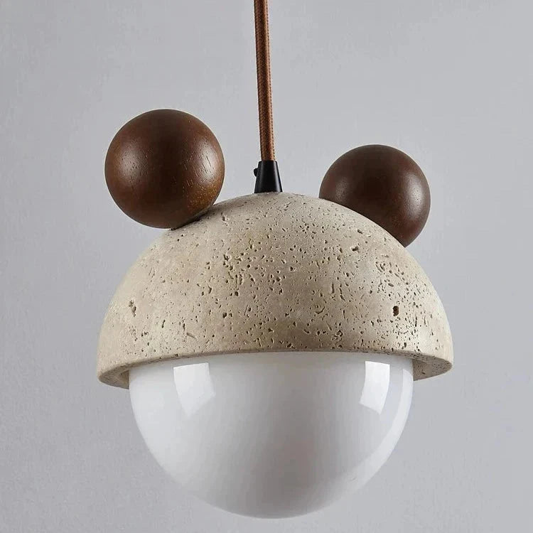 Travertin Micky Pendelleuchte | Souliia