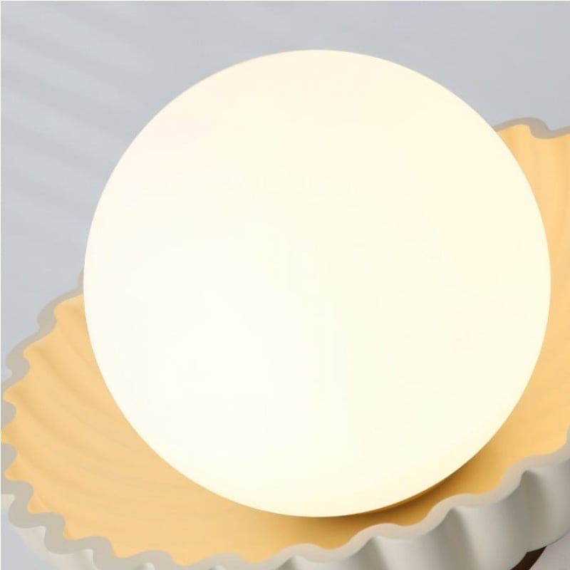 Orbion Sculptural Ring Ceiling Light – Retro Futuristic Design Decorative Ceiling Lamp N55 | Souliia