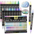 Set of 120 Acrylic Markers - Souliia