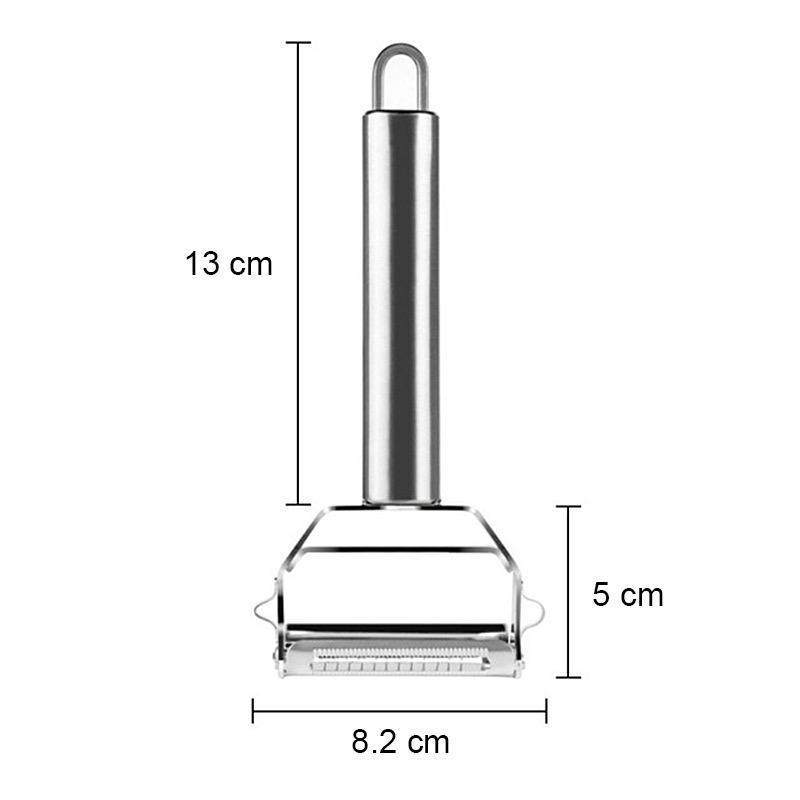 Vegetable Peeler | Dual Blades | Stainless Steel | Kitchen Cutter - Souliia
