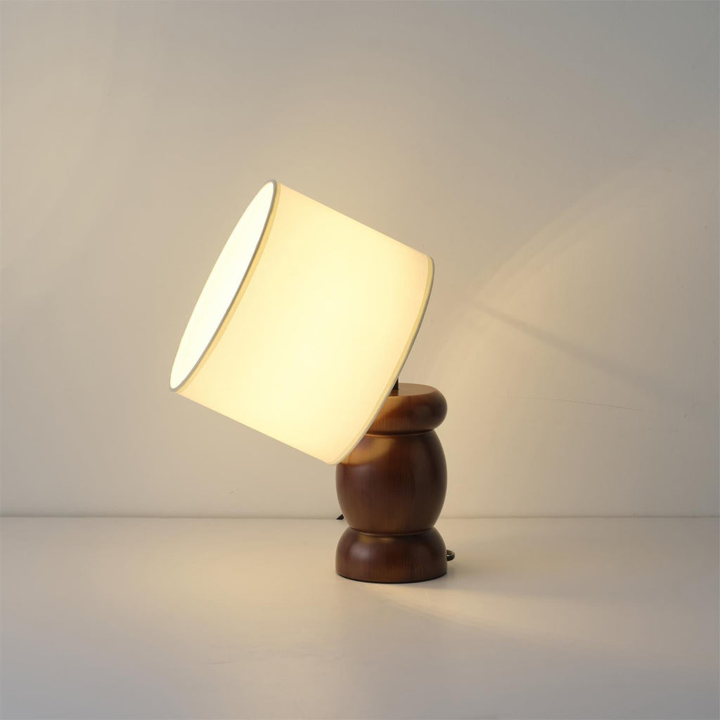 Pebble Wood Table Lamp | Souliia