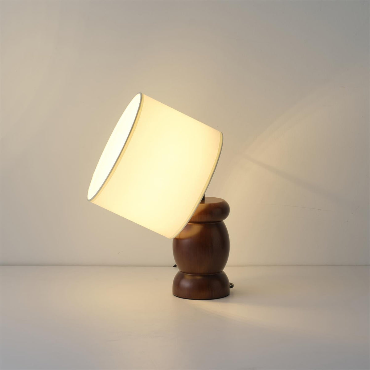 Pebble Wood Table Lamp | Souliia