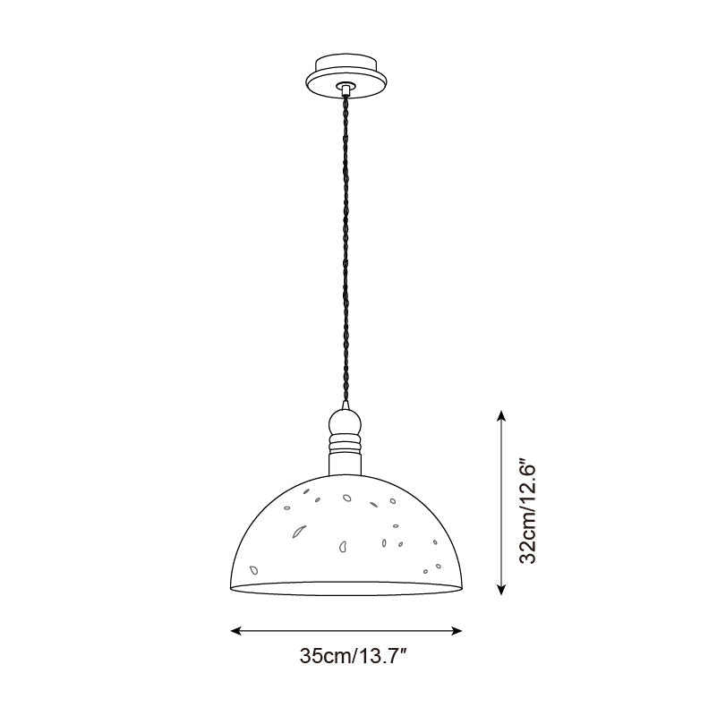 Sylvane Dome Pendant Lamp | Souliia