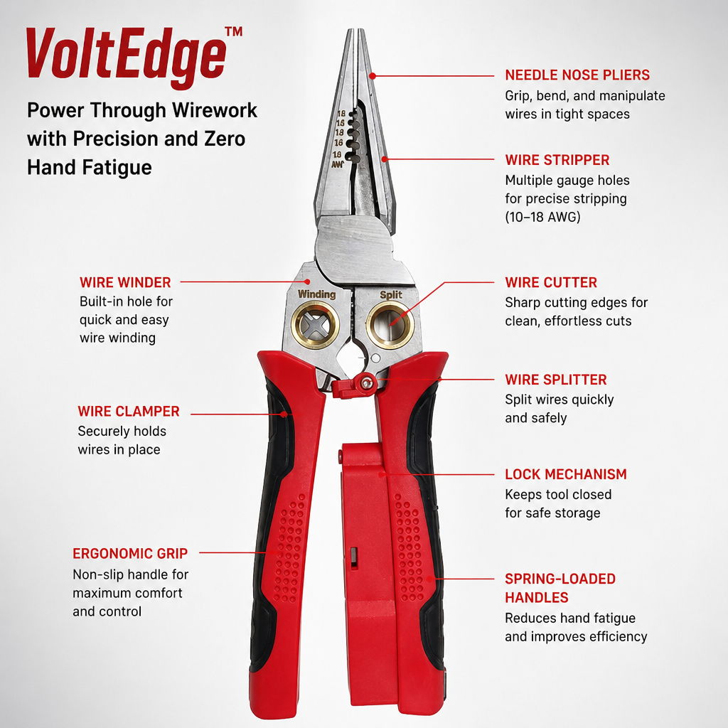 VoltEdge — Power Through Wirework with Precision and Zero Hand Fatigue - Souliia