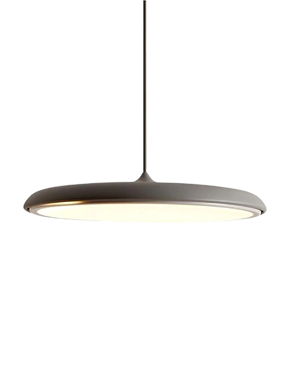 Macaron Pendelleuchte – Schlanke Metall-Saucer-Leuchte | Souliia