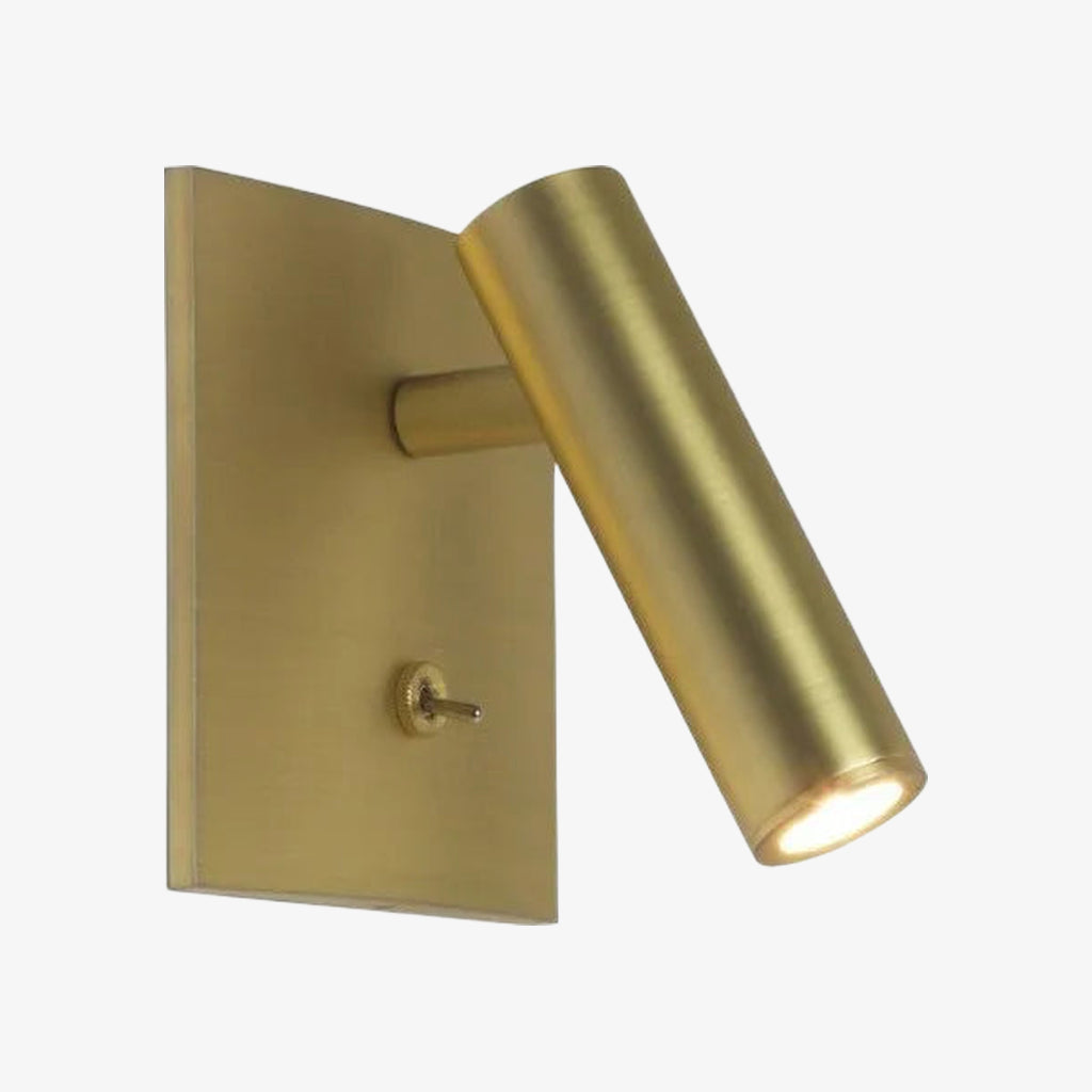 Slimlux Rotatable Minimal Aluminum LED Wall Sconce - Hallway Accent Glow | Souliia