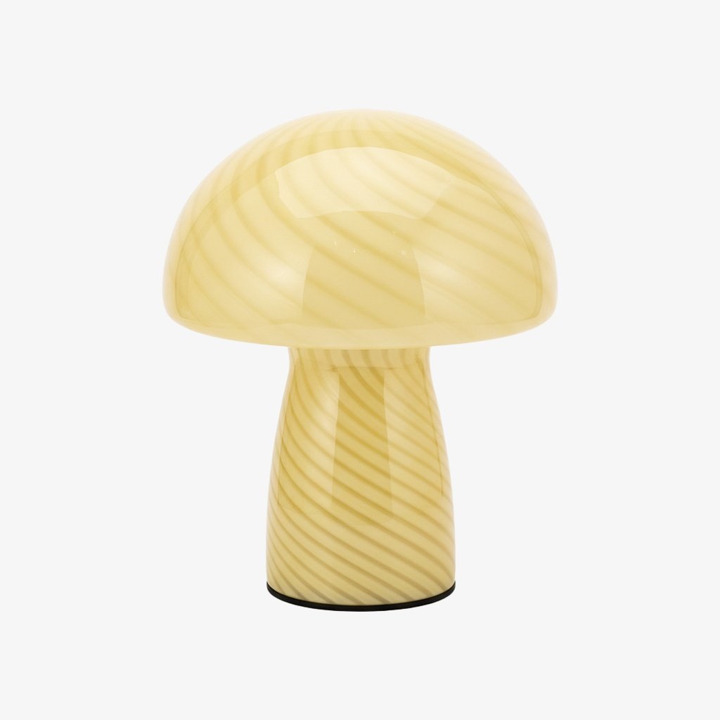Striglow Pilz Tischlampe – Künstlerische visuelle Textur für Zuhause und Büro | Souliia