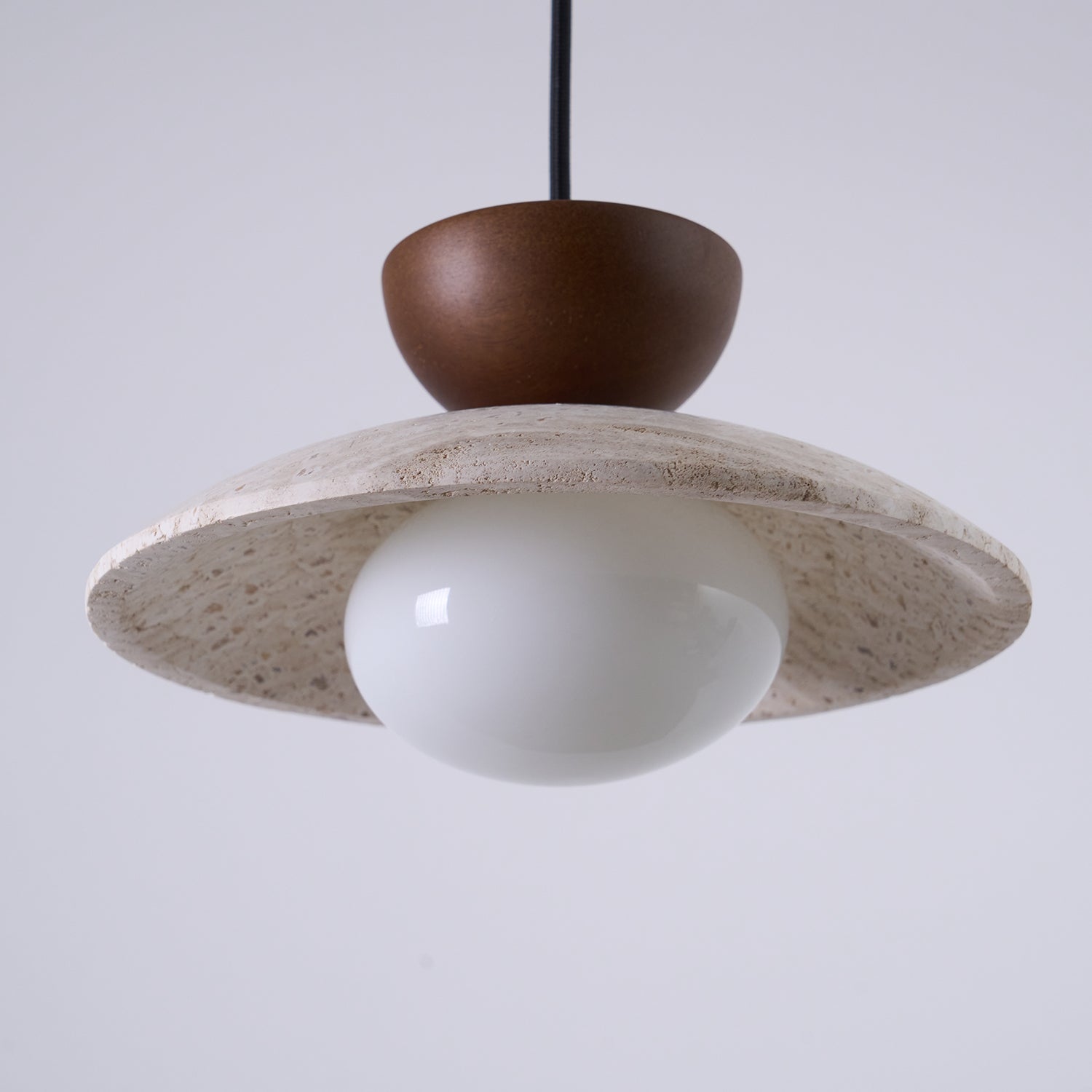 Tia Travertine Pendant Lamp | Souliia