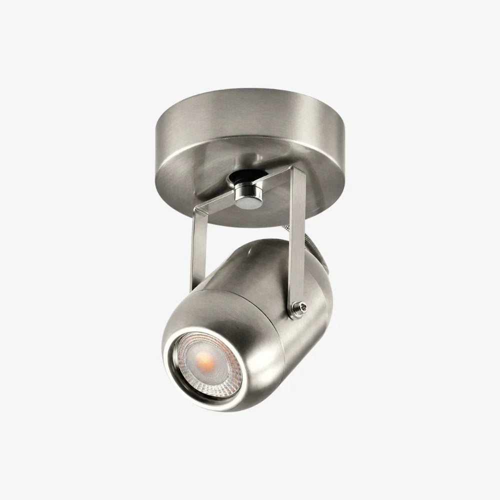 Sand Nickel Adjustable LED Wall Lamp for Hallway Bedroom Vanity | Souliia