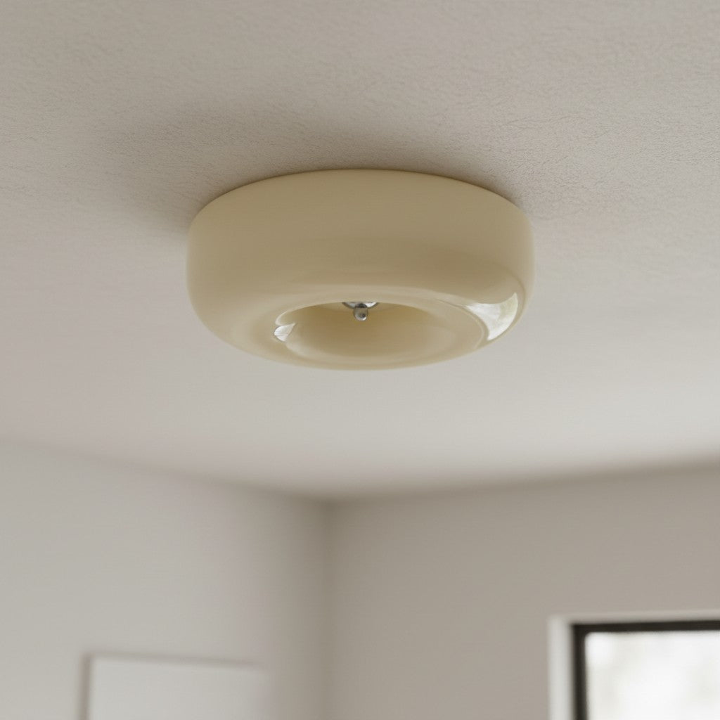 Opalune Art Deco Pudding Ceiling Light with Design – Elegant Lighting for Modern Interiors N06 | Souliia