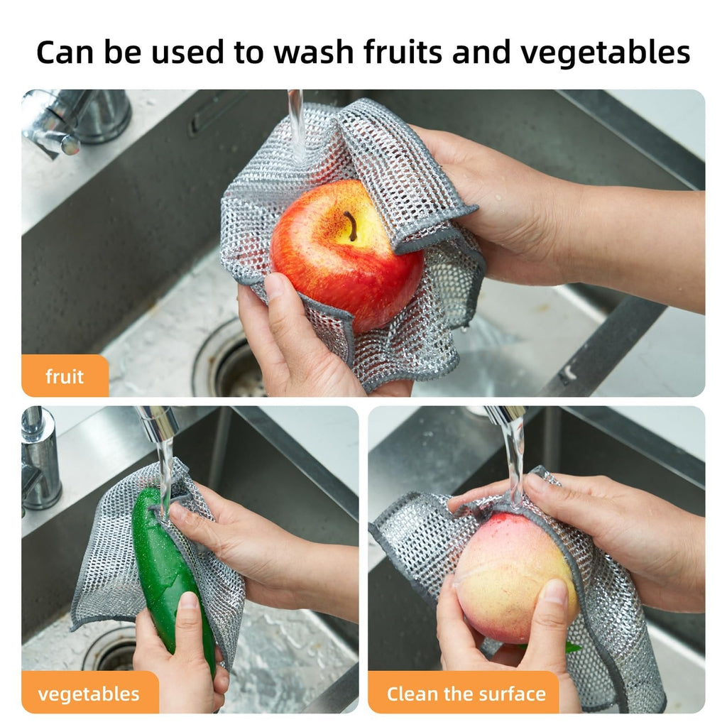 Paños de limpieza suaves de 20 piezas para utensilios de cocina sin rayones