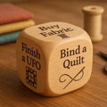 Dés de choix en bois | Impulsions créatives au lancer | Gravés au laser | CraftDice - Souliia