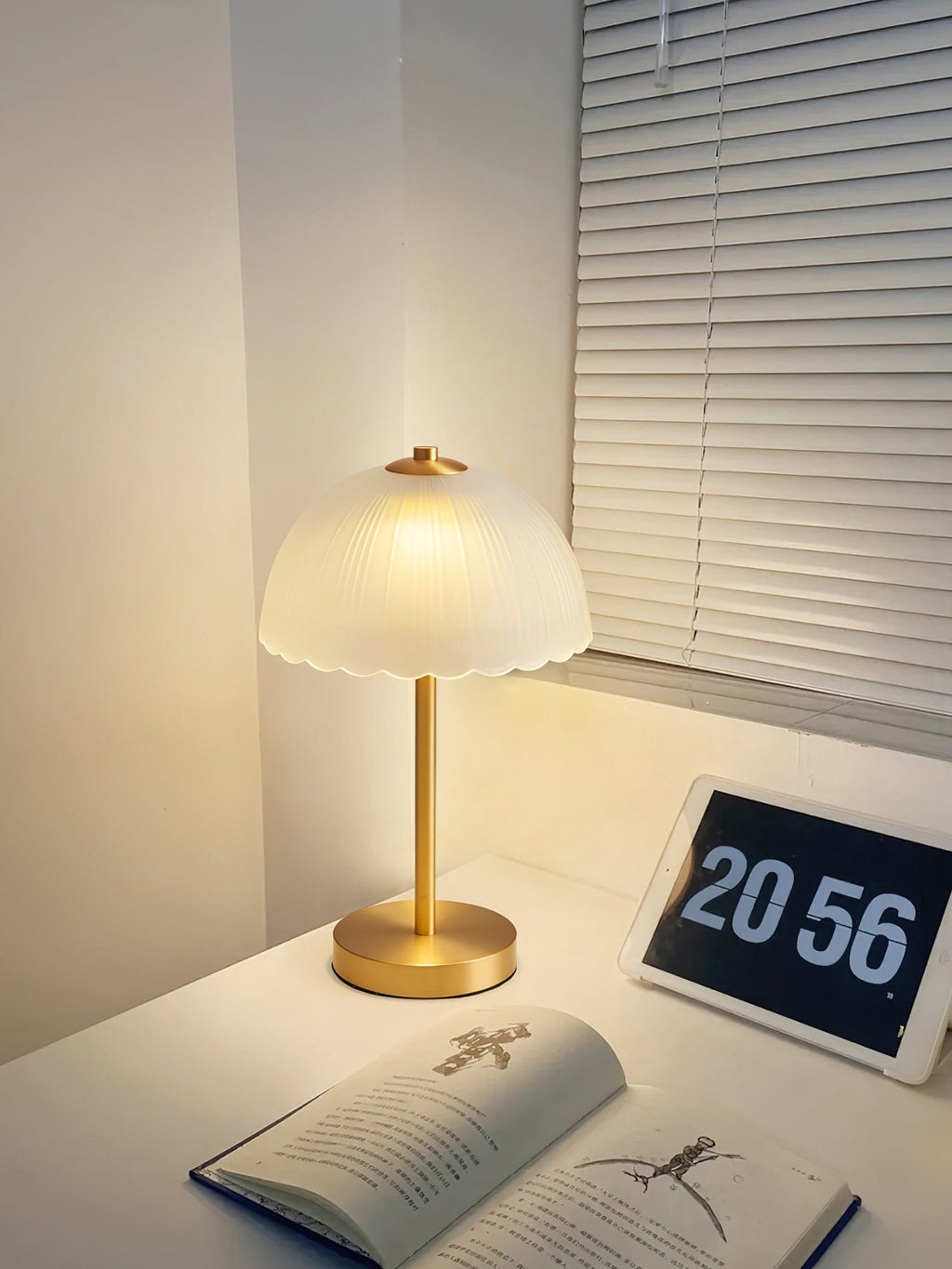 Small Umbrella Table Lamp | Souliia