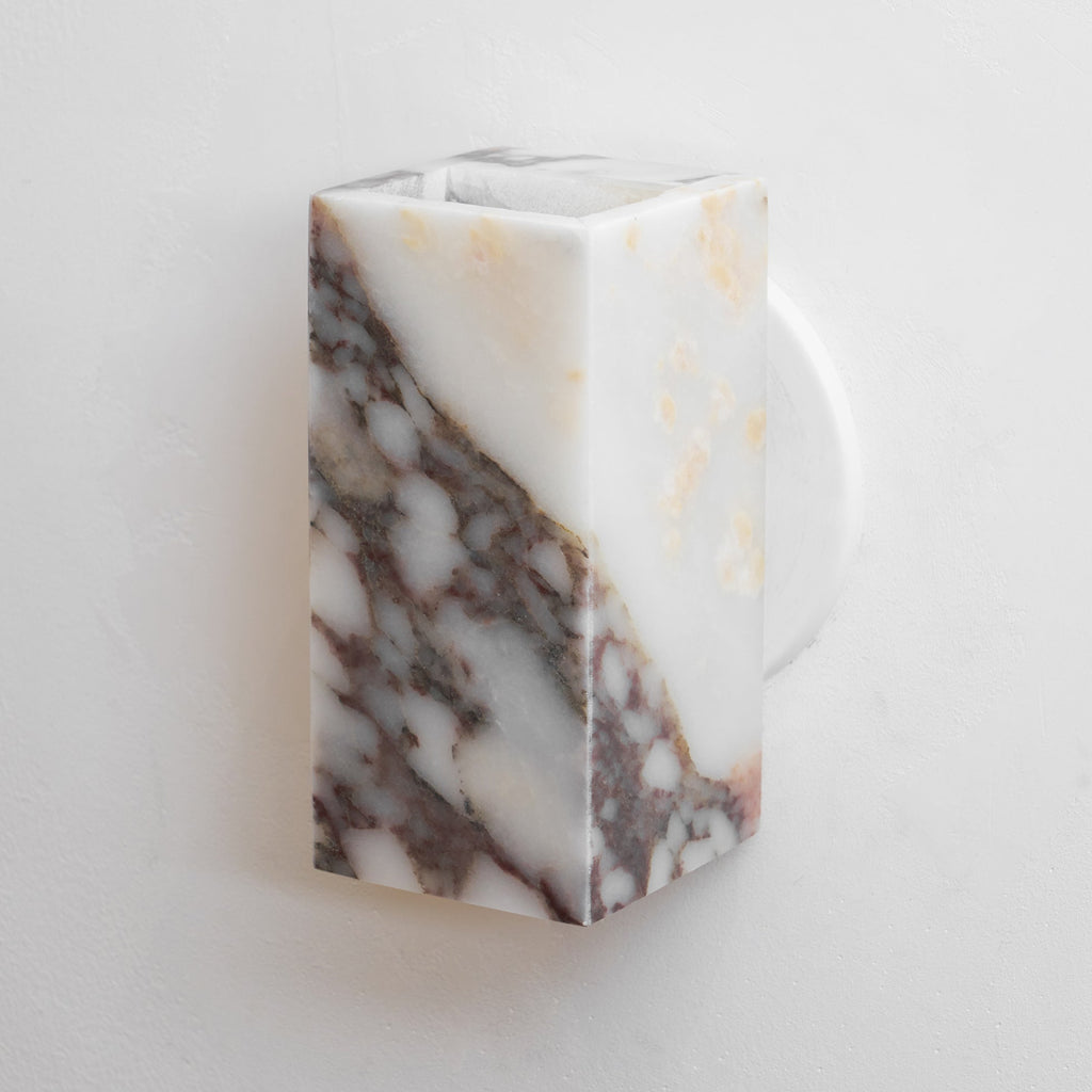 Square Marble Wall Lamp | Souliia
