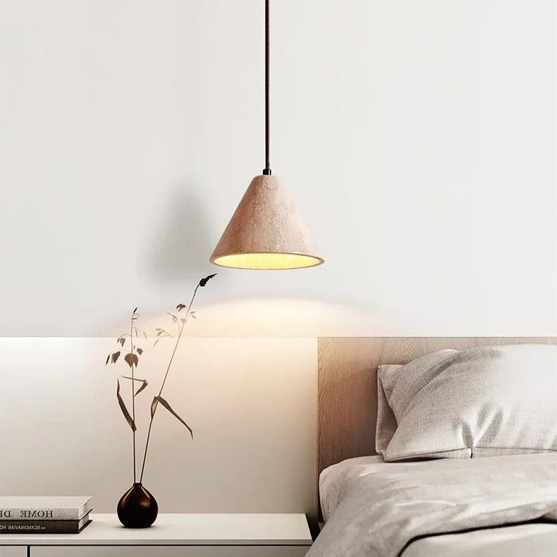 Travertin Moderne LED Pendelleuchte | Souliia