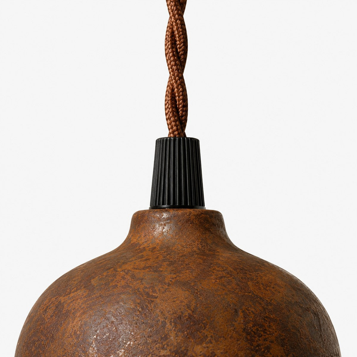 Rust Bell Shade Vintage Industrial Pendant Light for Kitchen Island | Souliia