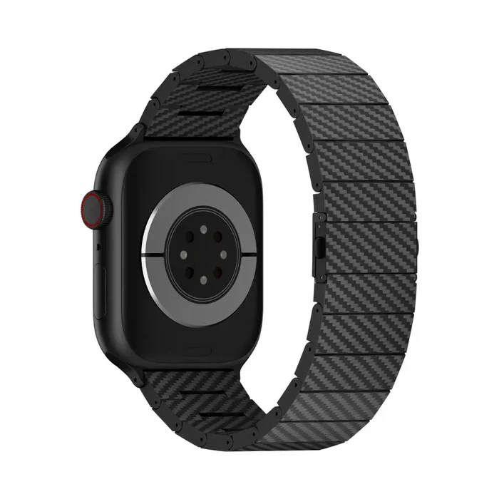 AeroWeave Carbon Fiber Apple Watch Band — Aramid Cover