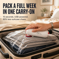 VoltPack — Shrink Your Suitcase 80% With a Pocket USB Vacuum Pump - Souliia