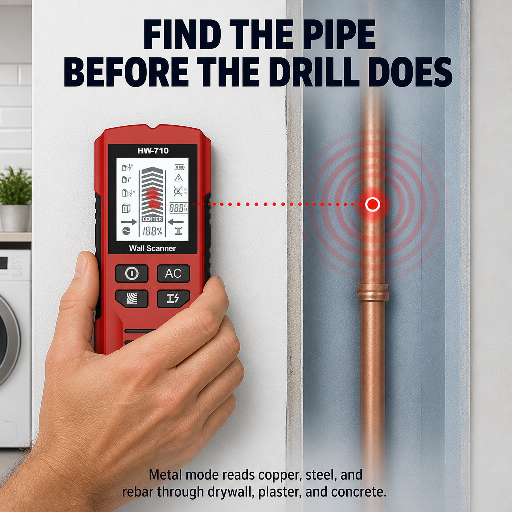 WallSight — Spot Studs, Pipes & Live Wires Before You Drill - Souliia