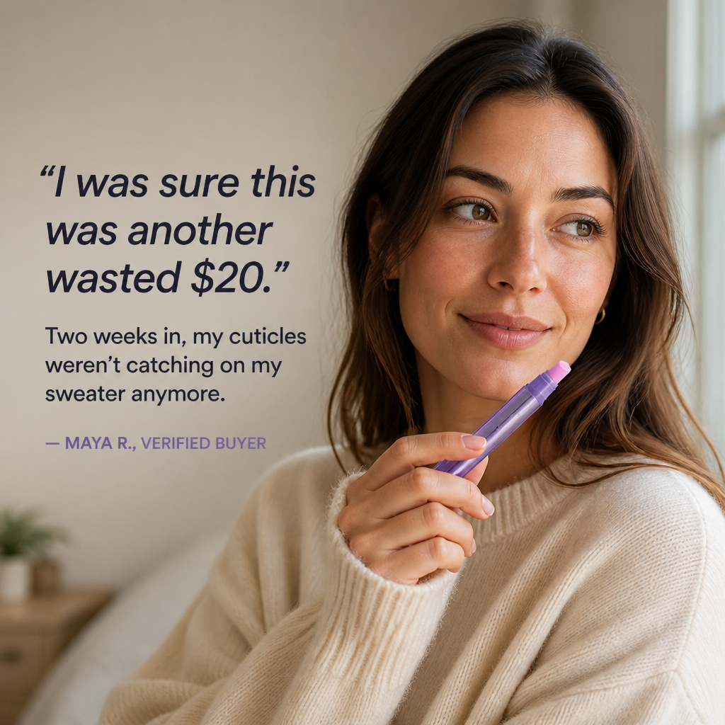 VitaNail — Rebuild Post-Gel Nails With This 3-in-1 Buffer Oil Pen - Souliia