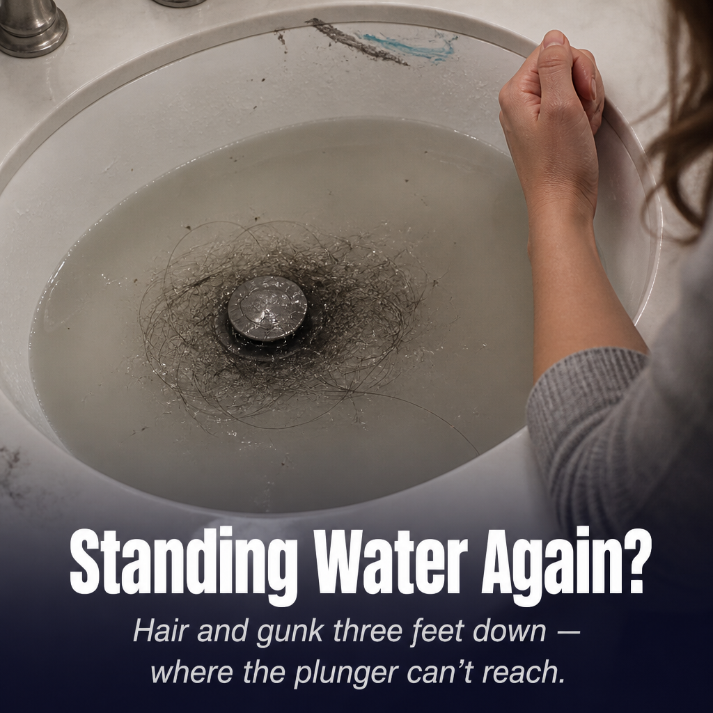 VitaFlow Drain Rescue — Clear Stubborn Clogs in Minutes Without Wrecking Your Pipes - Souliia